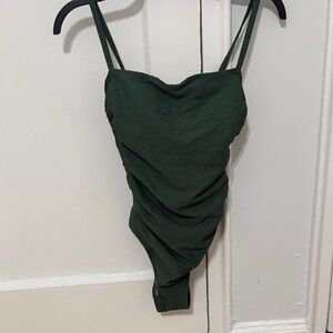 Women’s olive Green One Piece Swimsuit